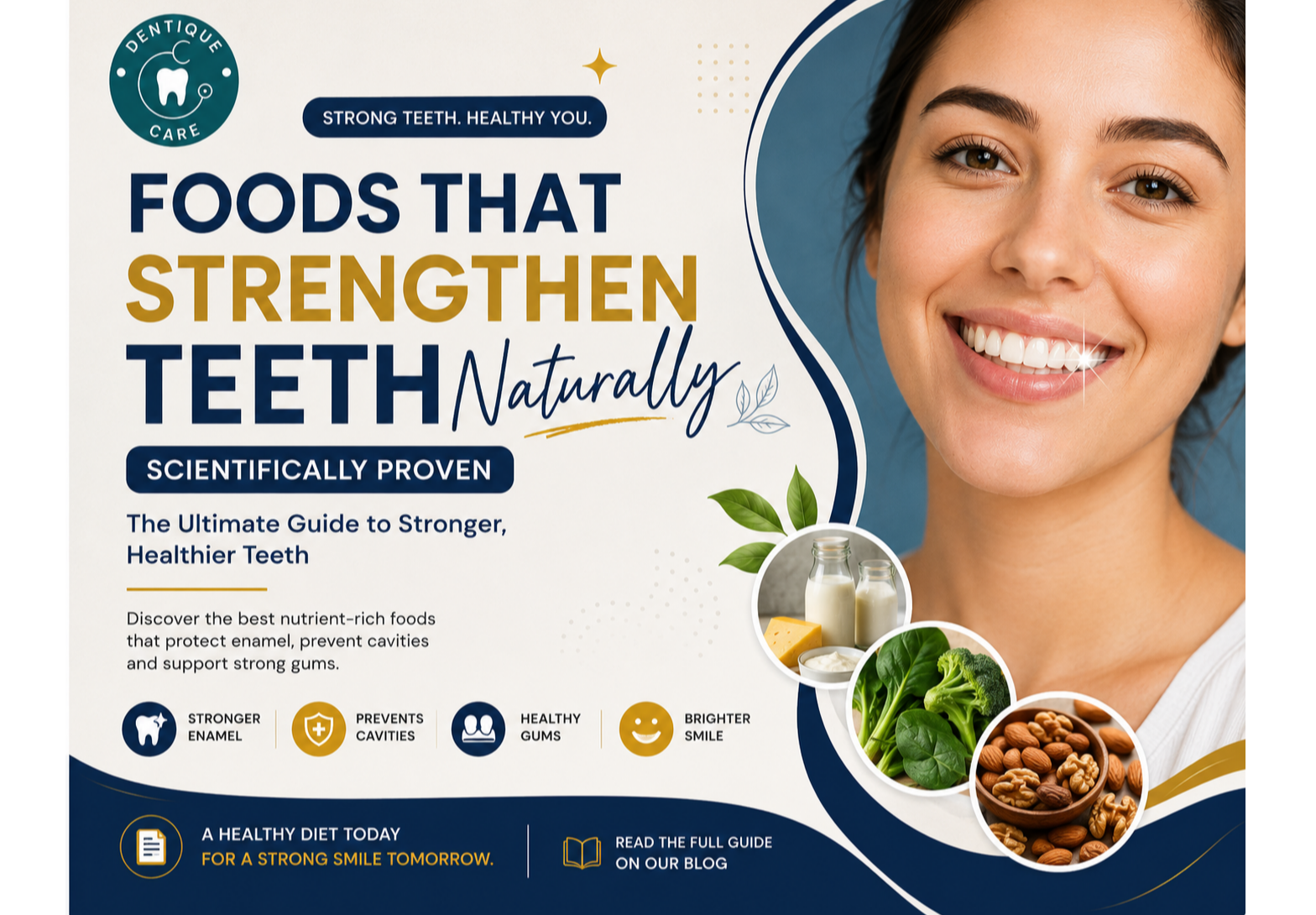 Foods That Strengthen Teeth Naturally (Scientifically Proven): 